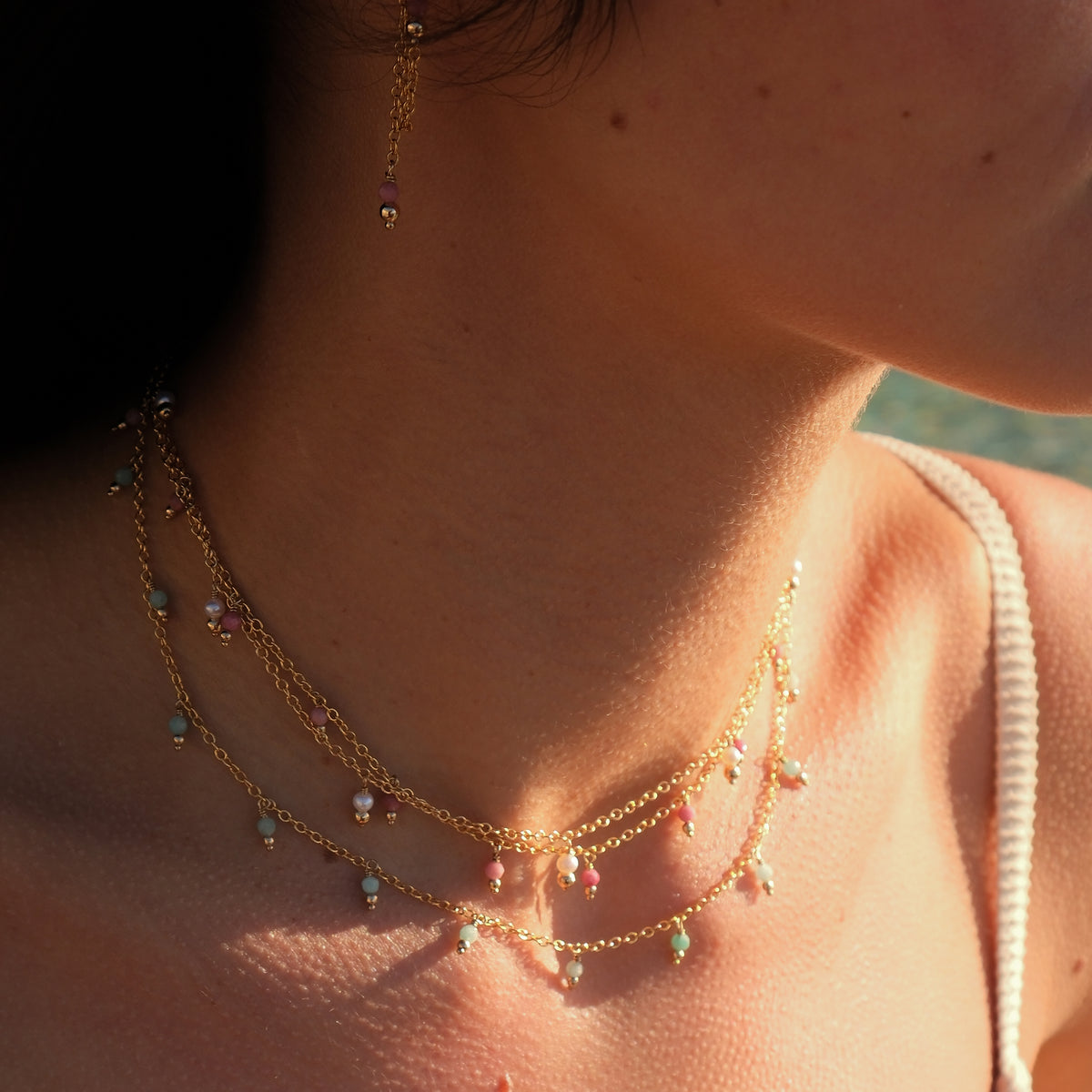 Zola Necklace - Pearl