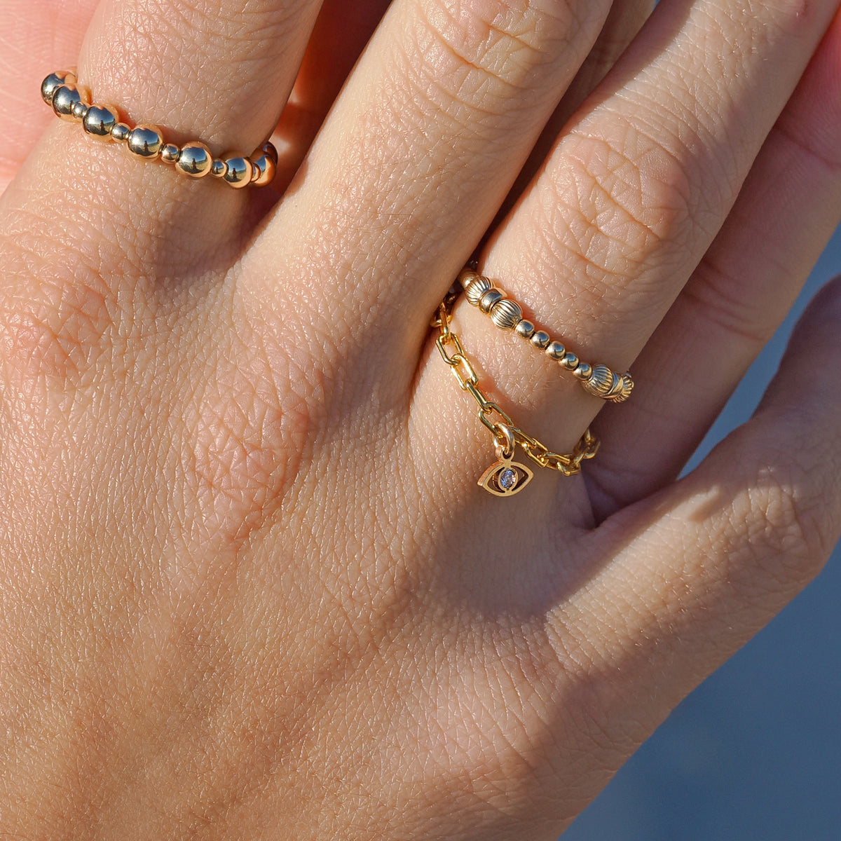 Amulet Link Ring